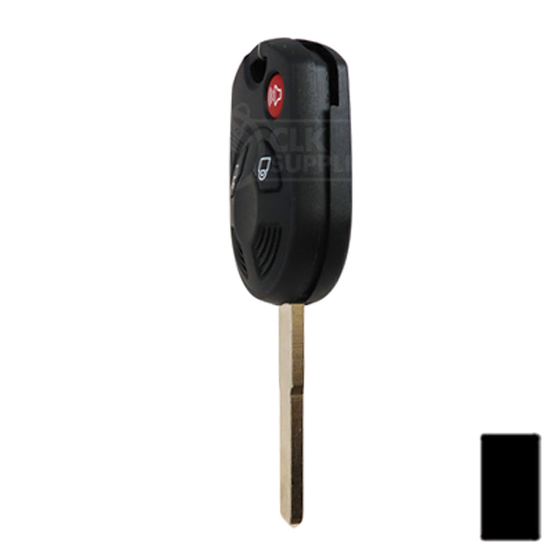 3-Button Remote Head Key Tex 4D-63 (80-Bit) | Ford | 5921707 Automotive Key Strattec