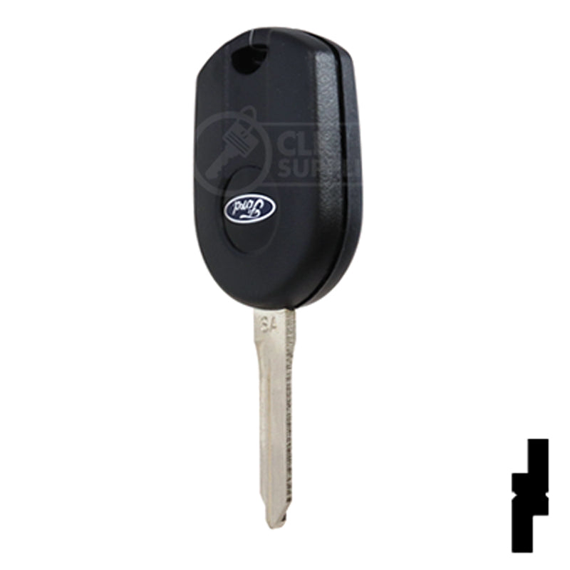 3-Button Remote Head Key w/ Ford Logo 4D-63 (80-Bit) | Ford | 5912560 Automotive Key Strattec