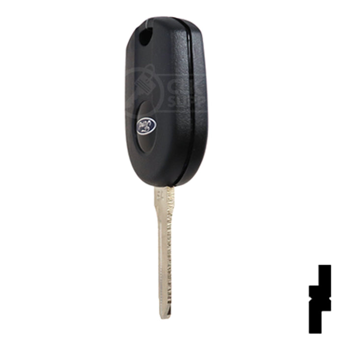 3-Button Remote Head Key w/ Ford Logo 4D-63 (80-Bit) | Ford | 5912560 Automotive Key Strattec