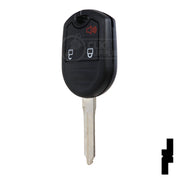 3-Button Remote Head Key w/ Ford Logo 4D-63 (80-Bit) | Ford | 5912560 Automotive Key Strattec