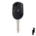 3-Button Remote Head Key w/ Ford Logo 4D-63 (80-Bit) | Ford | 5912560 Automotive Key Strattec