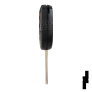 3-Button Remote Head Key w/ Ford Logo 4D-63 (80-Bit) | Ford | 5912560 Automotive Key Strattec