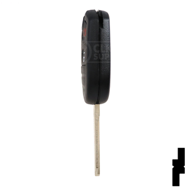 3-Button Remote Head Key w/ Ford Logo 4D-63 (80-Bit) | Ford | 5912560 Automotive Key Strattec