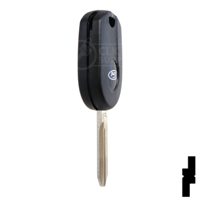 3-Button Remote Head Key w/ Ford Logo 4D-63 (80-Bit) | Ford | 5912560 Automotive Key Strattec