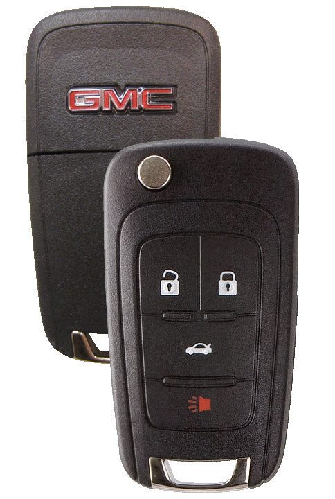4-Button Flip Remote Head Key | GMC | 5912547 Automotive Key Strattec
