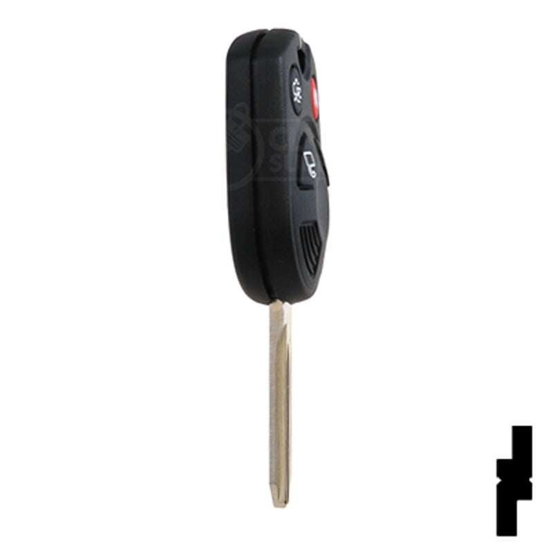 4-Button Remote Head Key w/ Ford Logo 40-Bit | Ford | 5914457 Automotive Key Strattec