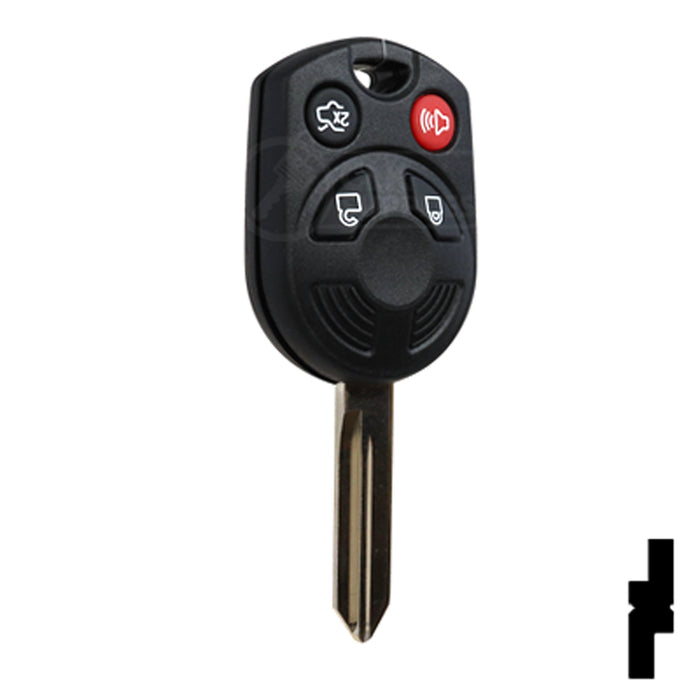 4-Button Remote Head Key w/ Ford Logo 40-Bit | Ford | 5914457 Automotive Key Strattec