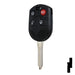 4-Button Remote Head Key w/ Ford Logo 40-Bit | Ford | 5914457 Automotive Key Strattec