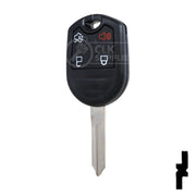 4-Button Remote Head Key w/ Ford Logo Tex 4D-63 (80-Bit) | Ford | 5912512 Automotive Key Strattec