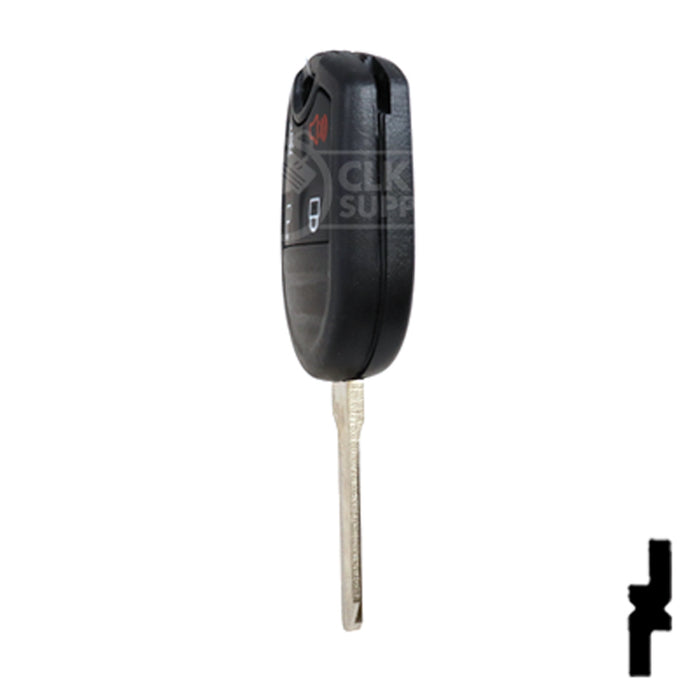 4-Button Remote Head Key w/ Ford Logo Tex 4D-63 (80-Bit) | Ford | 5912512 Automotive Key Strattec
