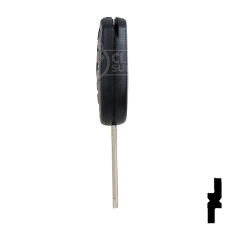 4-Button Remote Head Key w/ Ford Logo Tex 4D-63 (80-Bit) | Ford | 5912512 Automotive Key Strattec
