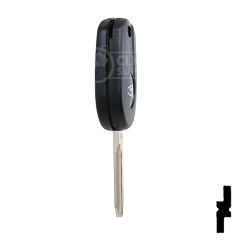 4-Button Remote Head Key w/ Ford Logo Tex 4D-63 (80-Bit) | Ford | 5912512 Automotive Key Strattec