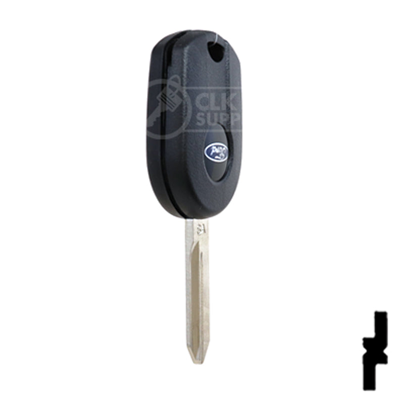 4-Button Remote Head Key w/ Ford Logo Tex 4D-63 (80-Bit) | Ford | 5912512 Automotive Key Strattec