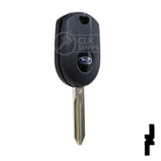 4-Button Remote Head Key w/ Ford Logo Tex 4D-63 (80-Bit) | Ford | 5912512 Automotive Key Strattec