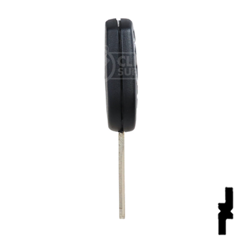 4-Button Remote Head Key w/ Ford Logo Tex 4D-63 (80-Bit) | Ford | 5912512 Automotive Key Strattec