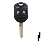 4-Button Remote Head Key w/ Lincoln Logo | Lincoln | 5921295 Automotive Key Strattec