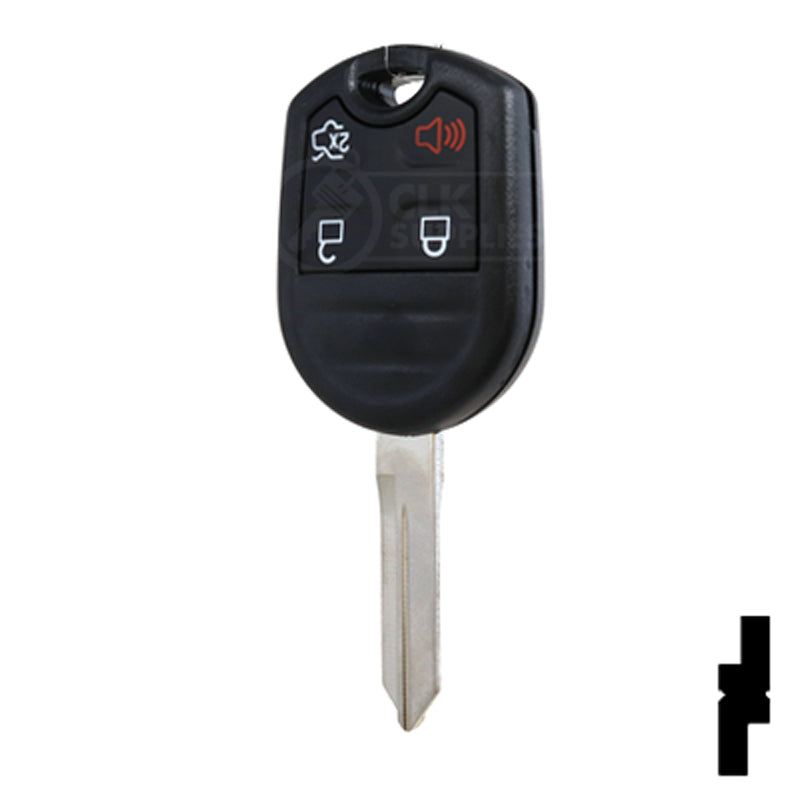 4-Button Remote Head Key w/ Lincoln Logo | Lincoln | 5921295 Automotive Key Strattec