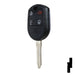 4-Button Remote Head Key w/ Lincoln Logo | Lincoln | 5921295 Automotive Key Strattec