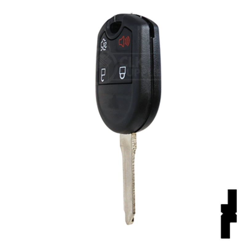4-Button Remote Head Key w/ Lincoln Logo | Lincoln | 5921295 Automotive Key Strattec