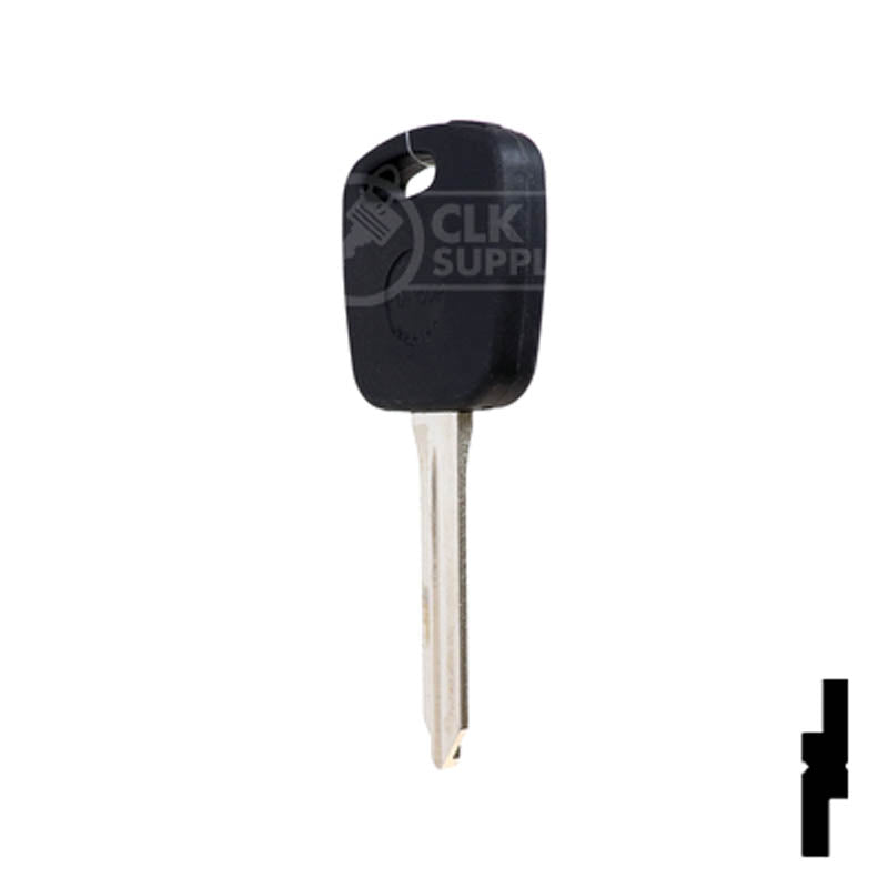 4D-60 Chip Transponder Key | Ford | H74PT/H86PT, 691643, TP06FO-15D.P Automotive Key JMA USA
