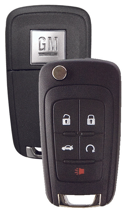 5-Button Flip Remote Head Key w/ GM Logo | GM | 5913397 Automotive Key Strattec