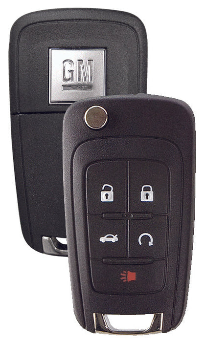 5-Button Flip Remote Head Key w/ GM Logo | GM | 5913397 Automotive Key Strattec