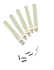5-Pack Key Blades w/ 7 Roll Pins | GM | HU100PT, 5915037 Automotive Key Strattec