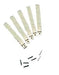 5-Pack Key Blades w/ 7 Roll Pins | GM | HU100PT, 5915037 Automotive Key Strattec