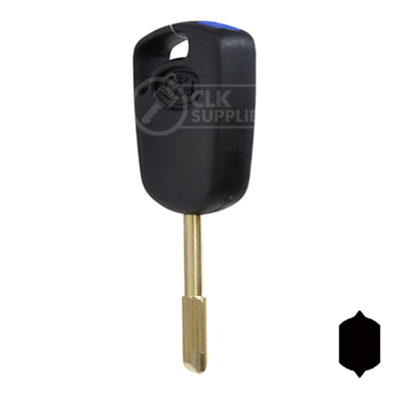 80-bit Transponder Key w/ Ford Logo | Ford | H91PT, FO21T17 Automotive Key Strattec