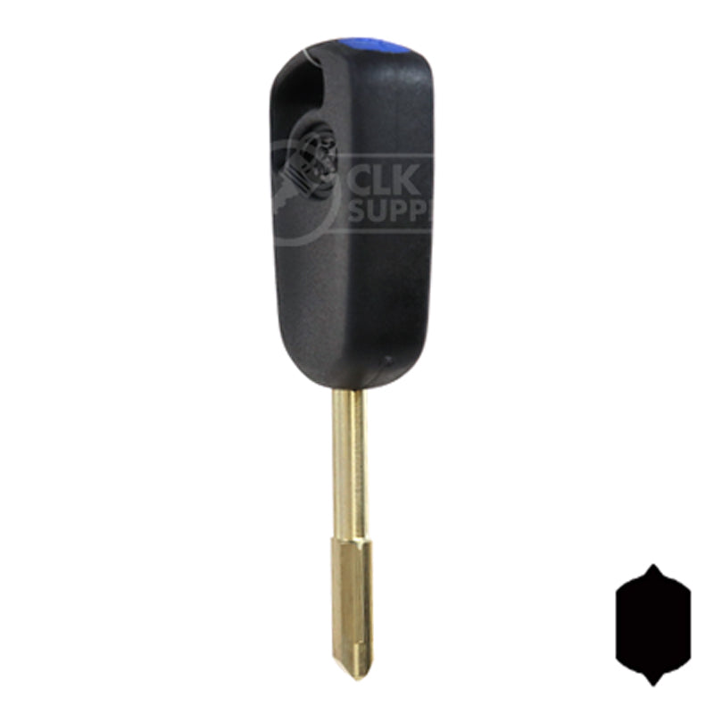 80-bit Transponder Key w/ Ford Logo | Ford | H91PT, FO21T17 Automotive Key Strattec