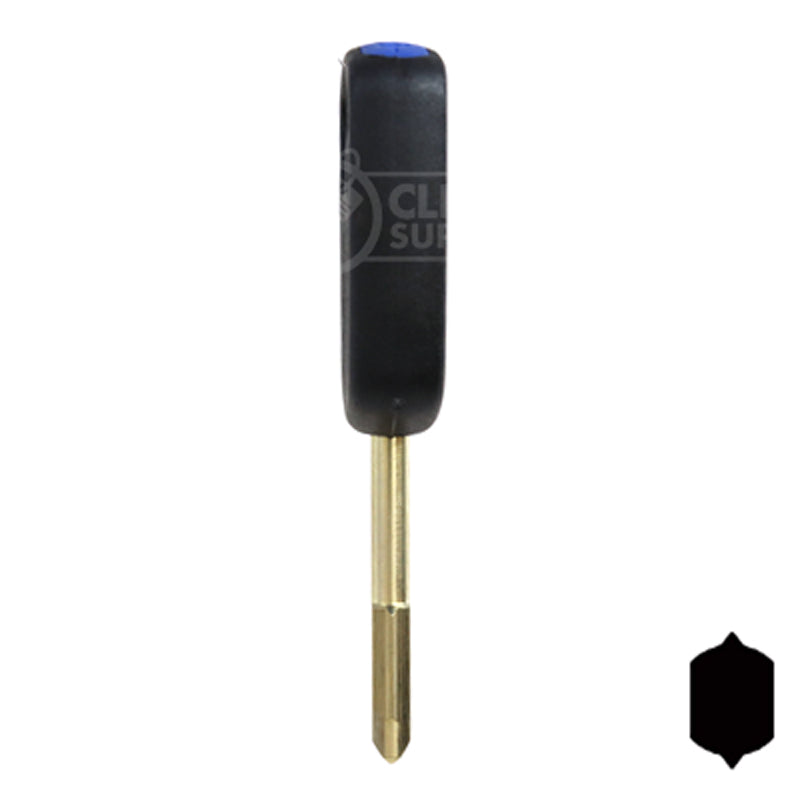 80-bit Transponder Key w/ Ford Logo | Ford | H91PT, FO21T17 Automotive Key Strattec
