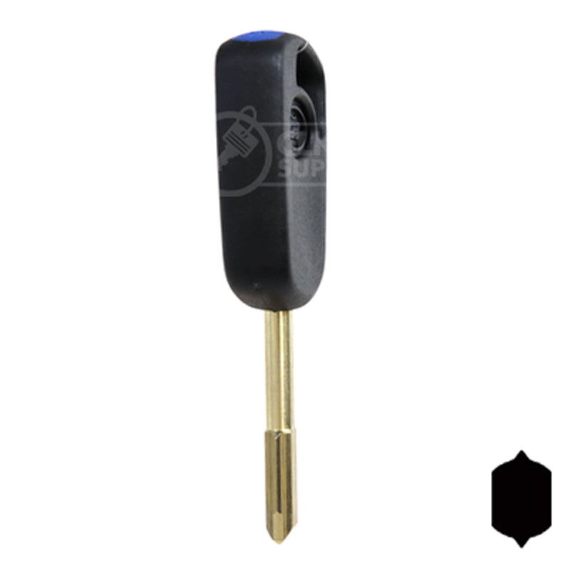 80-bit Transponder Key w/ Ford Logo | Ford | H91PT, FO21T17 Automotive Key Strattec