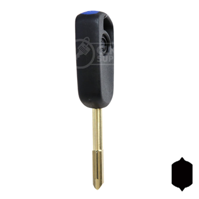 80-bit Transponder Key w/ Ford Logo | Ford | H91PT, FO21T17 Automotive Key Strattec