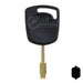 80-bit Transponder Key w/ Ford Logo | Ford | H91PT, FO21T17 Automotive Key Strattec