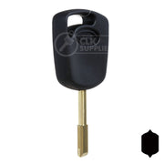 80-bit Transponder Key w/ Ford Logo | Ford | H91PT, FO21T17 Automotive Key Strattec