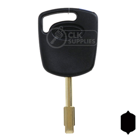 80-bit Transponder Key w/ Ford Logo | Ford | H91PT, FO21T17 Automotive Key Strattec