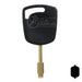 80-bit Transponder Key w/ Ford Logo | Ford | H91PT, FO21T17 Automotive Key Strattec