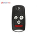 Acura OEM 4 Button Flip Key, 5941420 Automotive Key Strattec