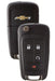 Chevrolet 4-Button Flip Remote Head Key w/ Chevrolet Logo | Strattec | 5913597 Automotive Key Strattec