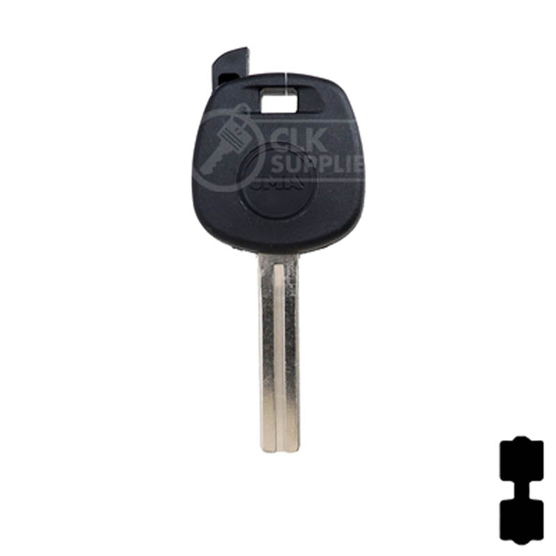 Chipless Key for TOY48BT4 Toyota, Lexus Key Automotive Key JMA USA