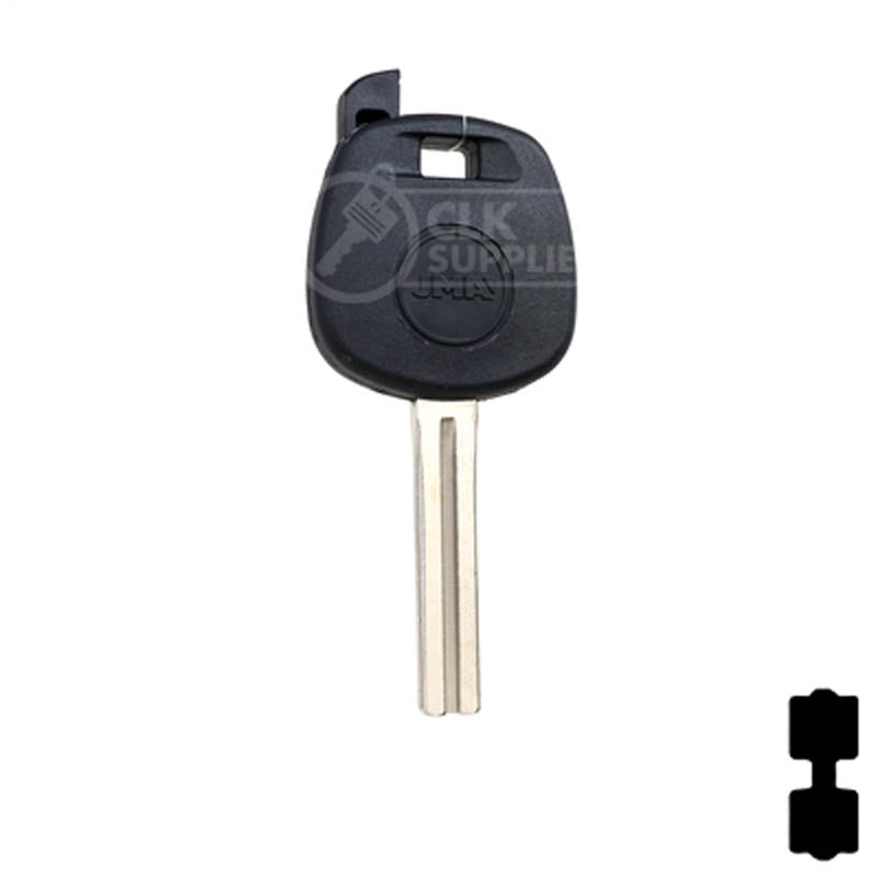 Chipless Key for TOY48BT4 Toyota, Lexus Key Automotive Key JMA USA