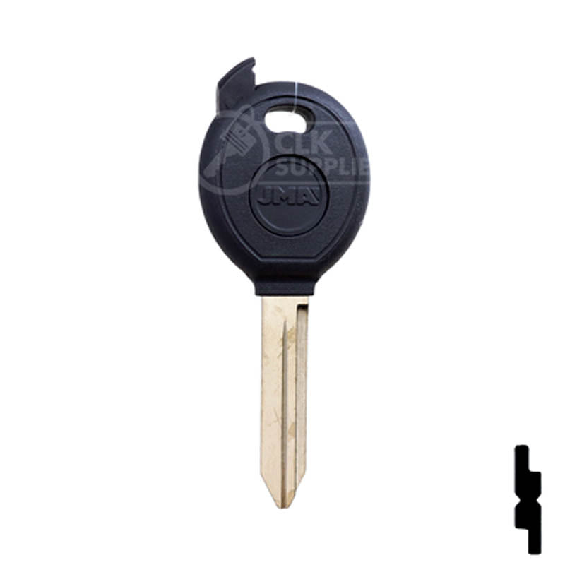 Chipless Key For Y160, Y164 Chrysler, Dodge, Jeep Automotive Key JMA USA