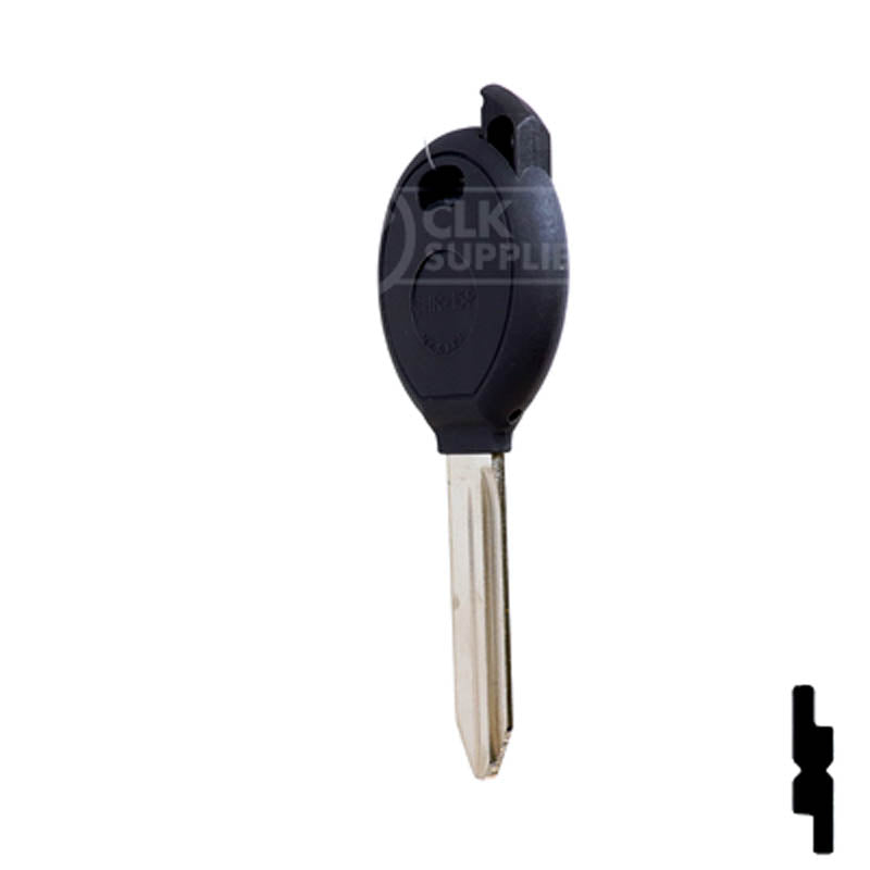 Chipless Key For Y160, Y164 Chrysler, Dodge, Jeep Automotive Key JMA USA