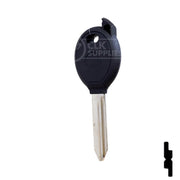 Chipless Key For Y160, Y164 Chrysler, Dodge, Jeep Automotive Key JMA USA