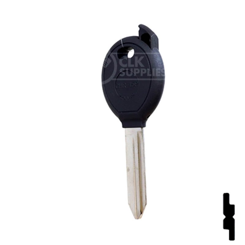 Chipless Key For Y160, Y164 Chrysler, Dodge, Jeep Automotive Key JMA USA