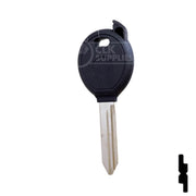 Chipless Key For Y160, Y164 Chrysler, Dodge, Jeep Automotive Key JMA USA