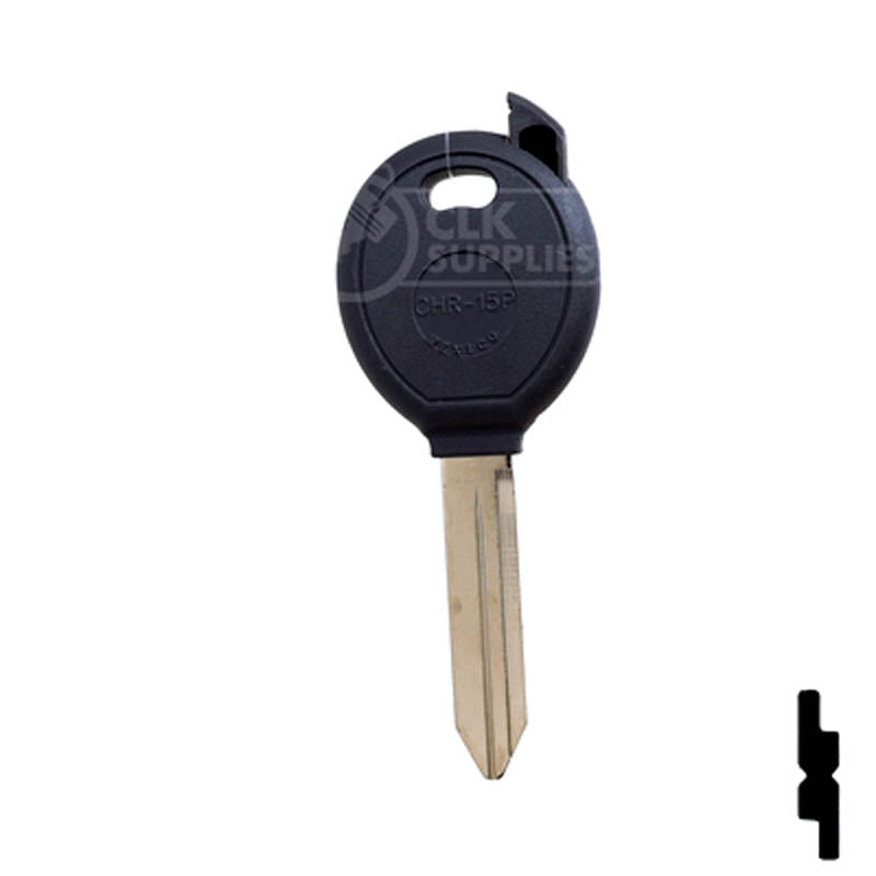 Chipless Key For Y160, Y164 Chrysler, Dodge, Jeep Automotive Key JMA USA