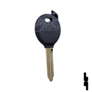 Chipless Key For Y160, Y164 Chrysler, Dodge, Jeep Automotive Key JMA USA