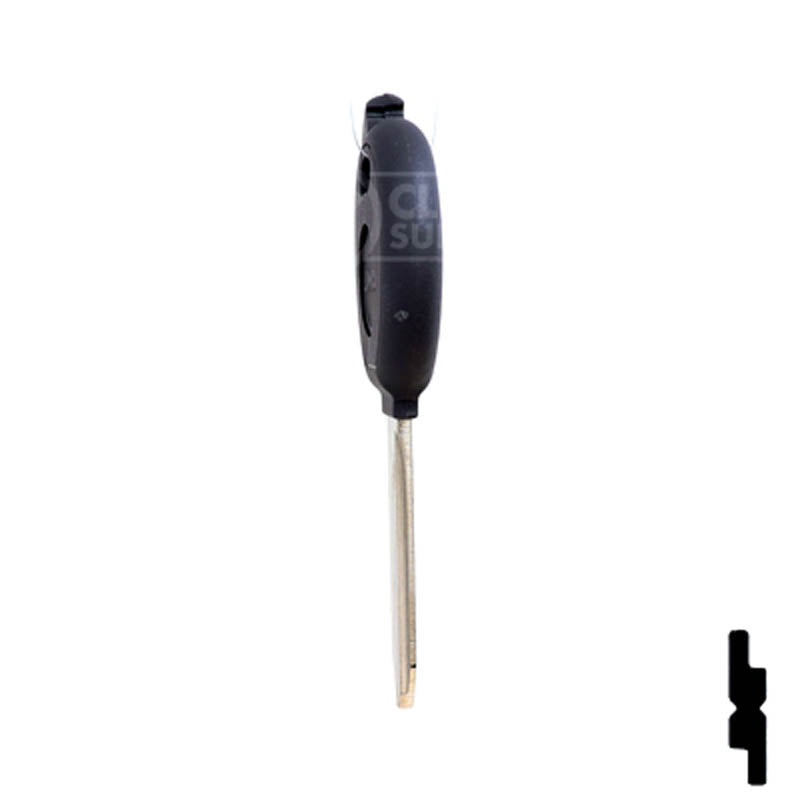Chipless Key For Y160, Y164 Chrysler, Dodge, Jeep Automotive Key JMA USA