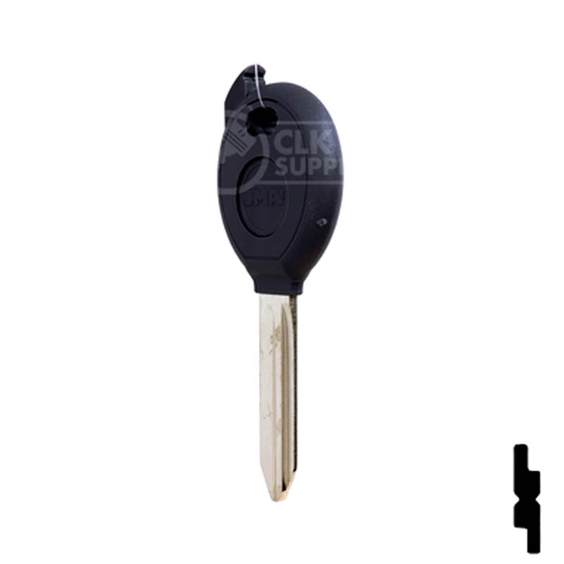 Chipless Key For Y160, Y164 Chrysler, Dodge, Jeep Automotive Key JMA USA